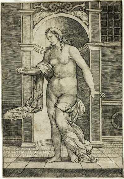 Lucretia by Jacopo Francia