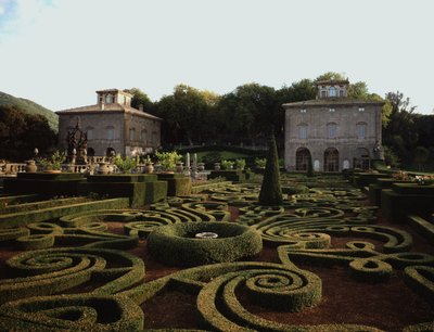 View of Villa Lante by Jacopo Vignola
