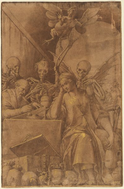 Avarice by Jacopo Ligozzi