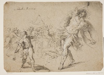 David and Goliath by Jacopo Palma