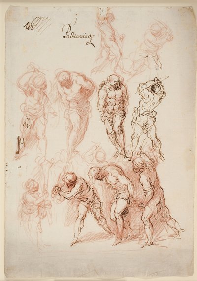 Studies for a Flagellation by Jacopo Palma