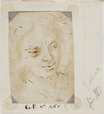 Head of a Man by Jacopo Palma il Giovane