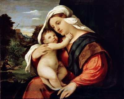 Virgin and Child by Jacopo Palma il Vecchio