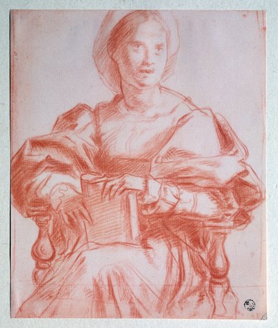 Seated Lady by Jacopo Pontormo