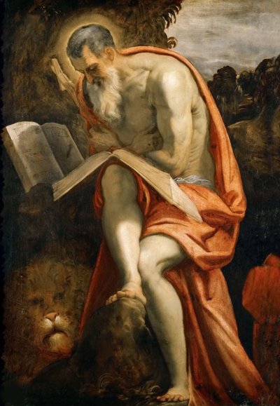 Saint Jerome, ca 1573-1575 by Jacopo Robusti Tintoretto