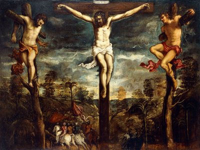 The Crucifixion by Jacopo Robusti Tintoretto