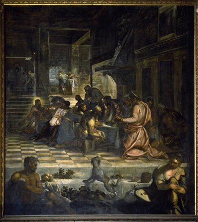 The Last Supper by Jacopo Robusti Tintoretto