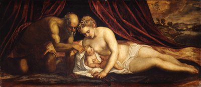 Venus, Vulcan and Cupid by Jacopo Robusti Tintoretto