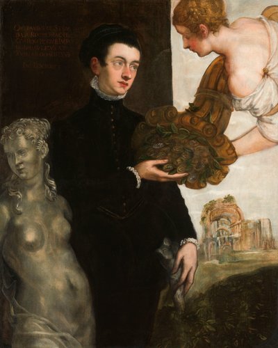 Portrait of Ottavio Strada by Jacopo Tintoretto