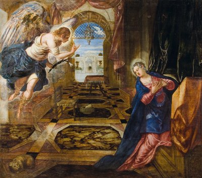 The Annunciation by Jacopo Tintoretto