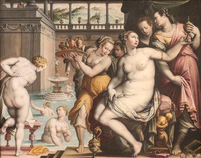 Bathsheba at Her Bath, 1573-1574 by Jacopo Zucchi