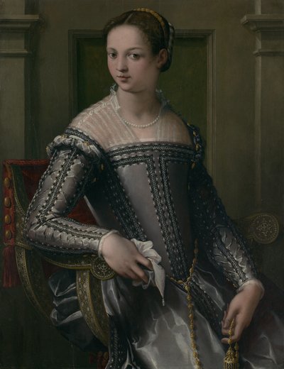 Portrait of a Woman by Jacopo Zucchi