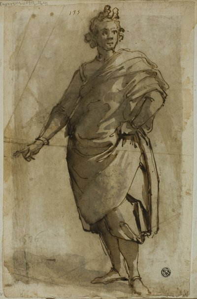 Standing Male Figure by Jacopo da Empoli