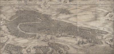 View of Venice by Jacopo de Barbari