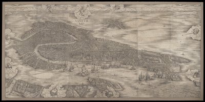 View of Venice by Jacopo de Barbari
