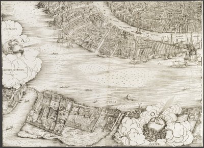 View of Venice by Jacopo de