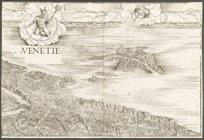 View of Venice by Jacopo de