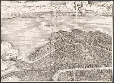 View of Venice by Jacopo de