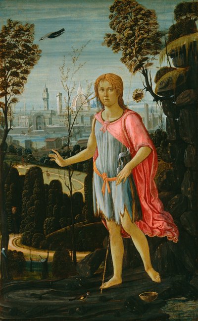 Saint John the Baptist by Jacopo del Sellaio