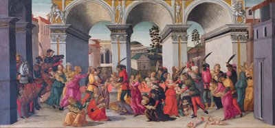 The Massacre of the Innocents by Jacopo del Sellaio
