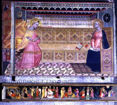 The Annunciation by Jacopo di Cione