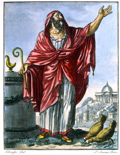 Roman augur by Jacques (after) Grasset de Saint Sauveur