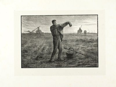 Evening by Jacques Adrien Lavieille