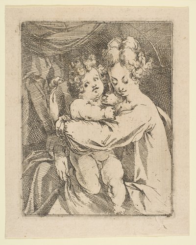 Madonna and Child by Jacques Bellange