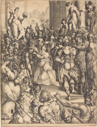 Martyrdom of Saint Lucy by Jacques Bellange