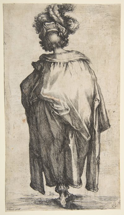 Melchior, from Three Magi series, 1595-1616 by Jacques Bellange