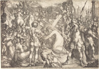 The Road to Calvary by Jacques Bellange