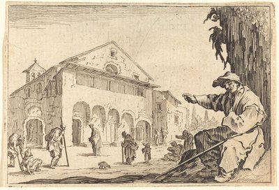 Almshouse by Jacques Callot