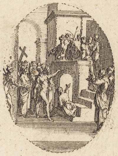 Christ before Pilate by Jacques Callot
