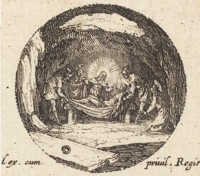 Christ in Limbo by Jacques Callot