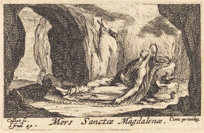 Death of the Magdalene by Jacques Callot