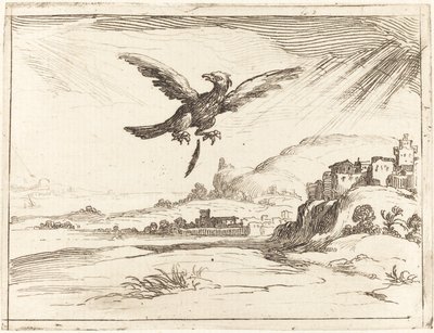 Eagle Losing an Old Feather by Jacques Callot