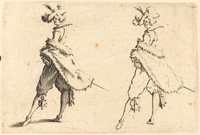 Gentleman Viewed from the Side by Jacques Callot