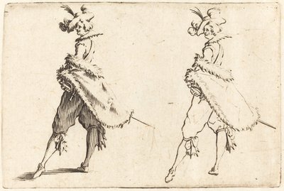 Gentleman Viewed from the Side by Jacques Callot