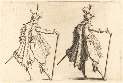 Gentleman with Cane by Jacques Callot