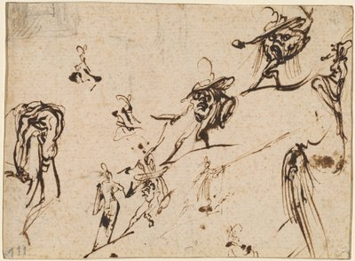 Gobbi and Other Bizarre Figures by Jacques Callot