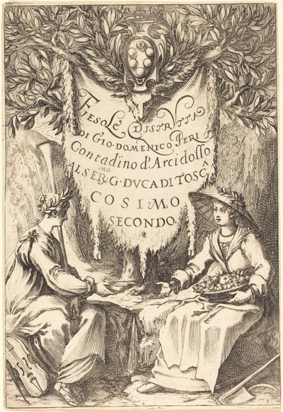 The Beautiful Gardener by Jacques Callot