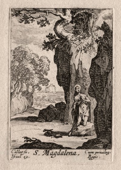 The Penitents: St. Madeleine Repentant by Jacques Callot