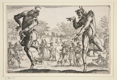 The Two Trousers by Jacques Callot