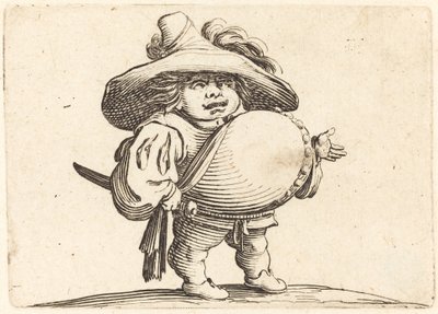 Man with Big Belly by Jacques Callot