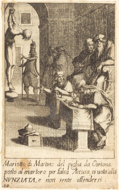 Mariotto di Martino by Jacques Callot