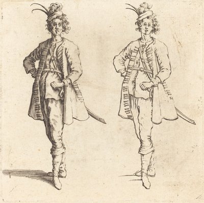 Officer, Front View by Jacques Callot