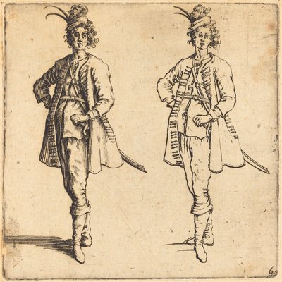 Officer, Front View by Jacques Callot