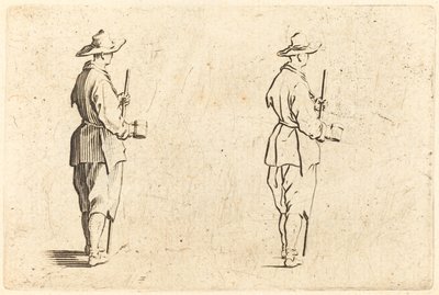 Peasant with a Cup by Jacques Callot