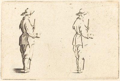 Peasant with a Cup by Jacques Callot