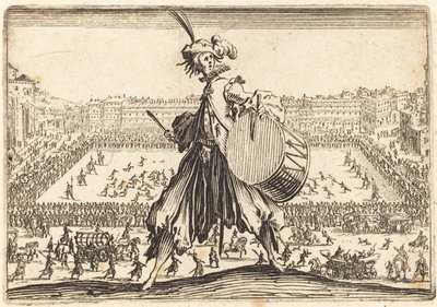 Piazza Santa Croce, Florence by Jacques Callot